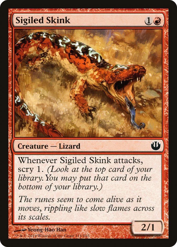 Sigiled Skink (JOU-111)  Foil