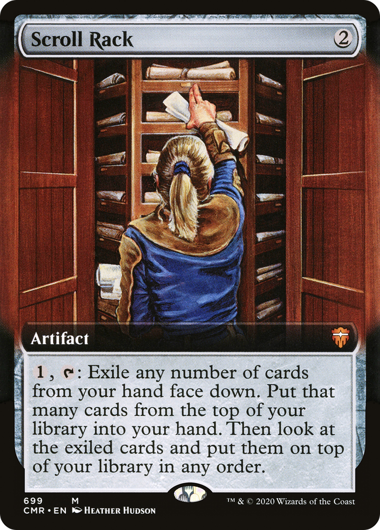 Scroll Rack (Extended Art) (CMR-699)  Foil