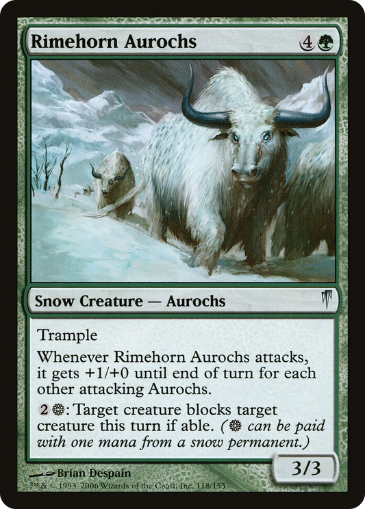 Rimehorn Aurochs (CSP-118)