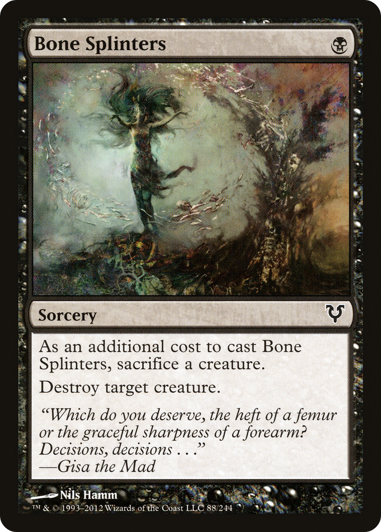 Bone Splinters (AVR-088)  Foil