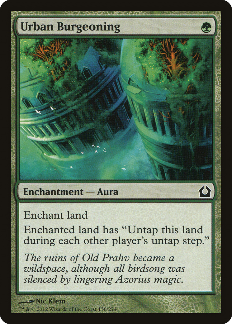 Urban Burgeoning (RTR-138)  Foil