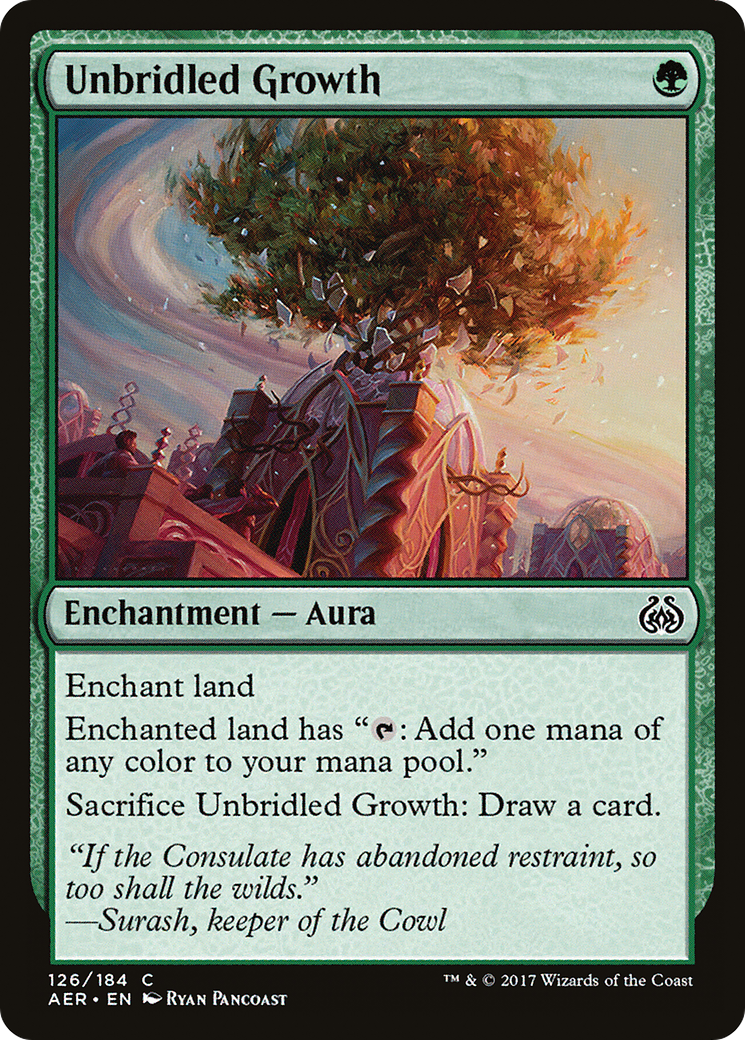 Unbridled Growth (AER-126)  Foil