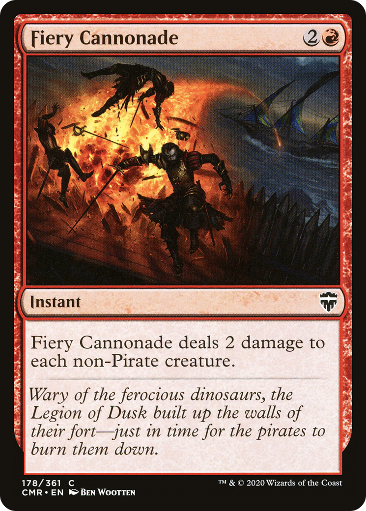 Fiery Cannonade (CMR-178)  Foil