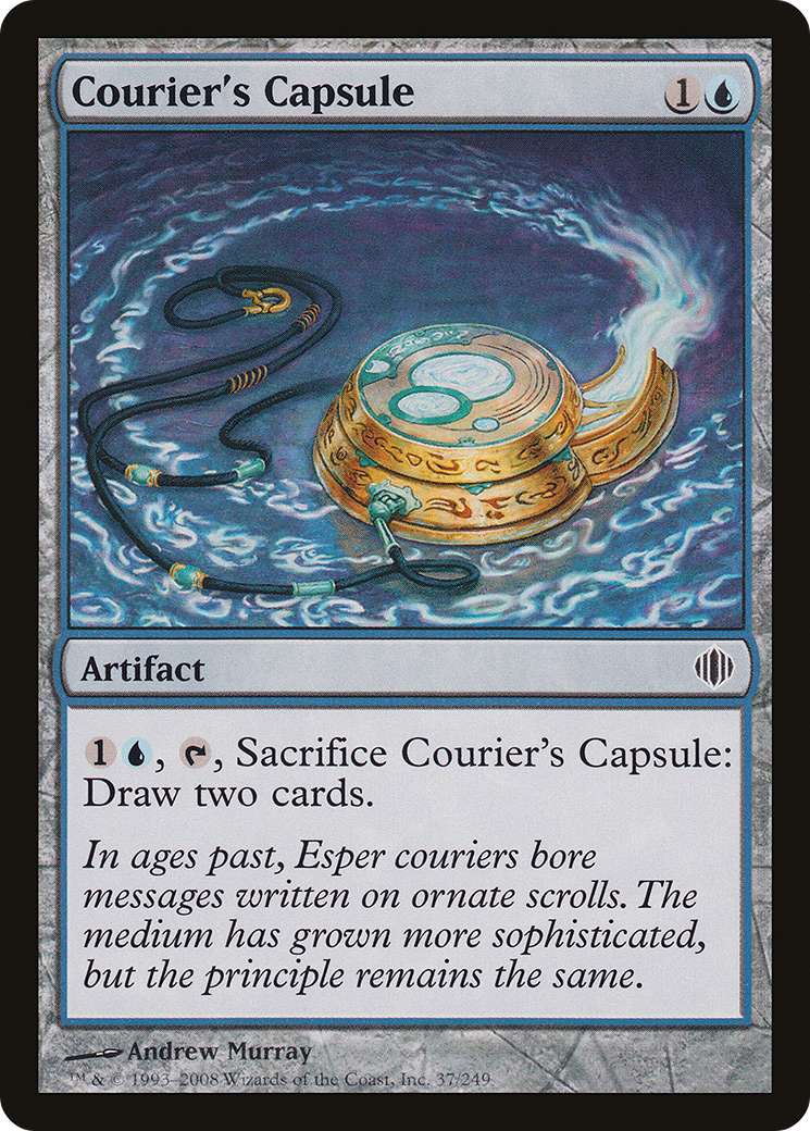 Courier's Capsule (ALA-037)  Foil