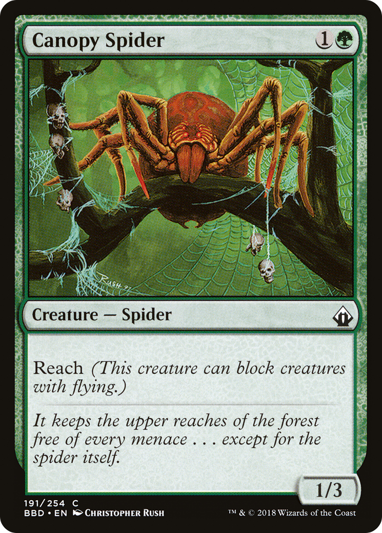 Canopy Spider (BBD-191)  Foil