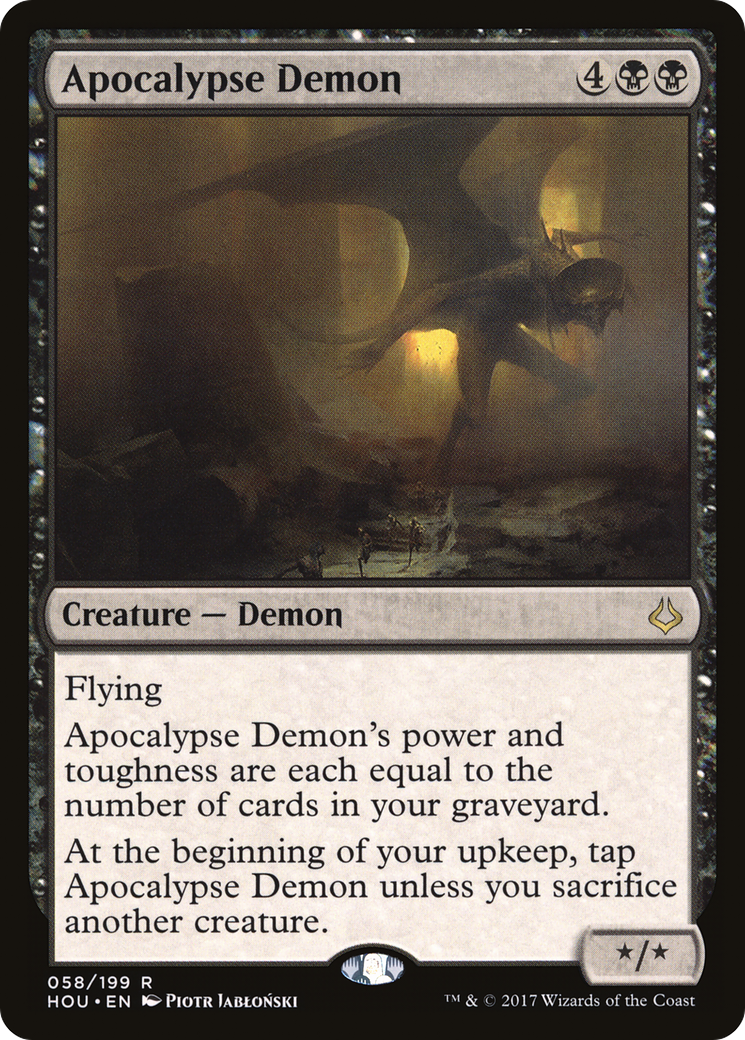 Apocalypse Demon (HOU-058)  Foil