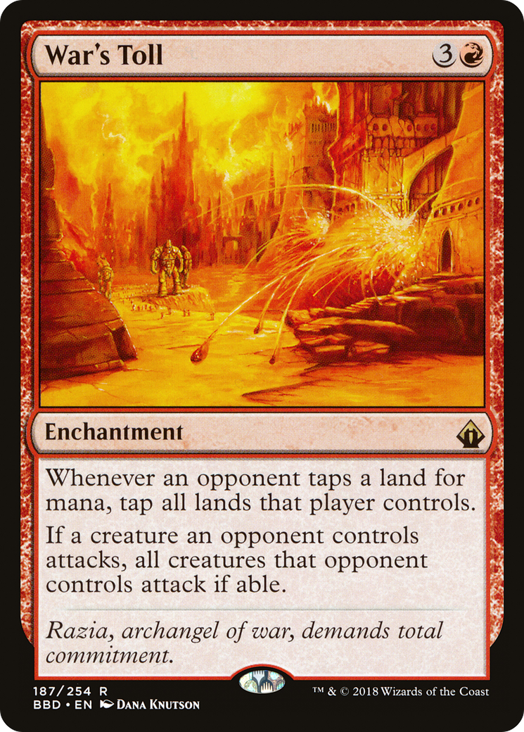 War's Toll (BBD-187)