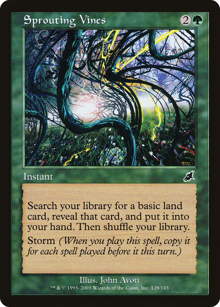 Sprouting Vines (SCG-128)  Foil