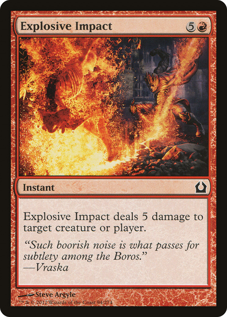 Explosive Impact (RTR-094)  Foil