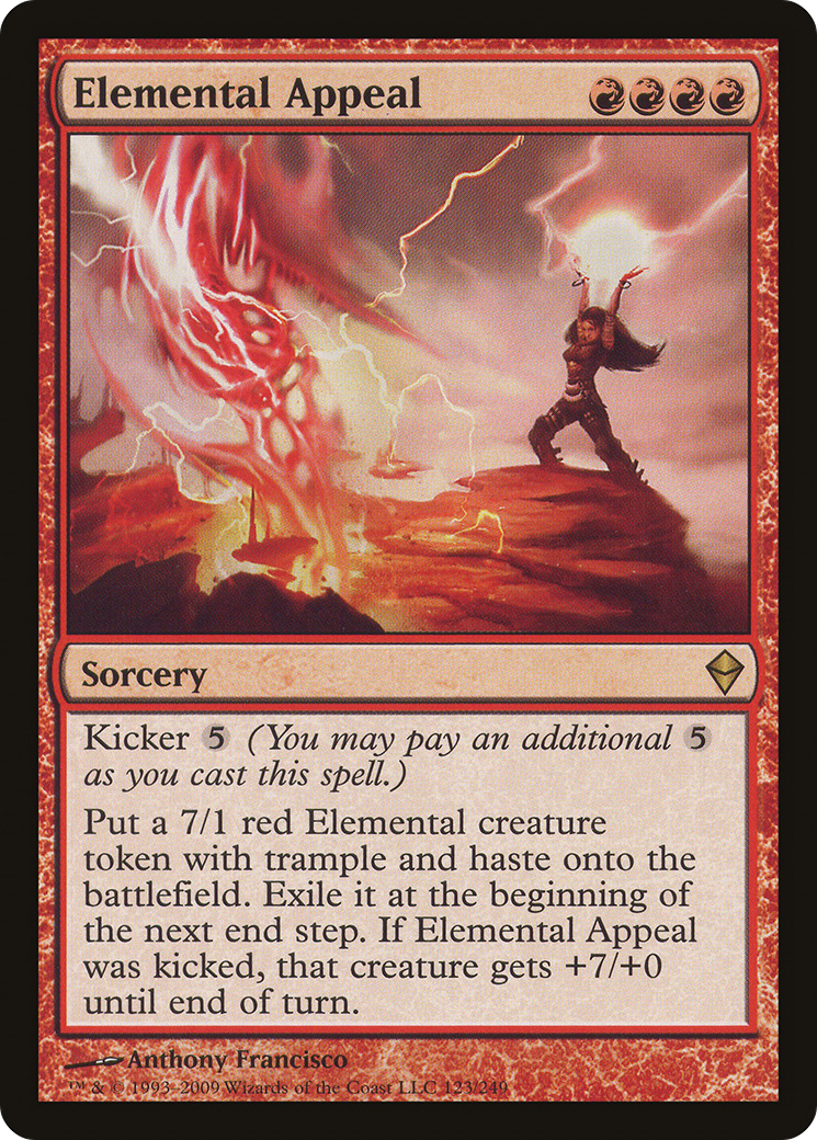 Elemental Appeal (ZEN-123)  Foil