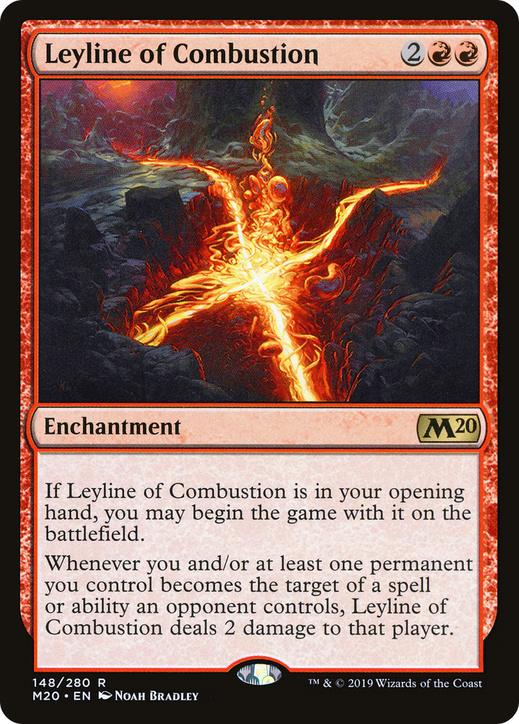 Leyline of Combustion (M20-148)  Foil