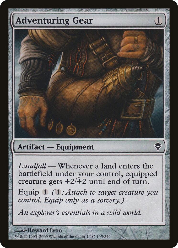 Adventuring Gear (ZEN-195)  Foil