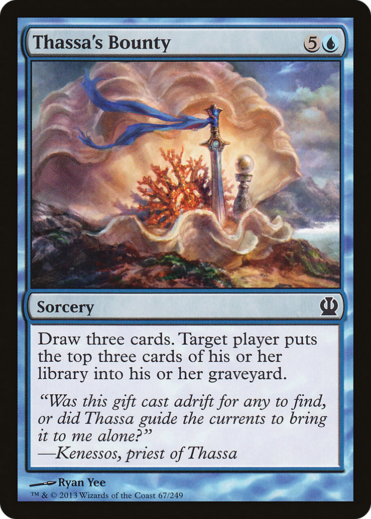 Thassa's Bounty (THS-067)  Foil