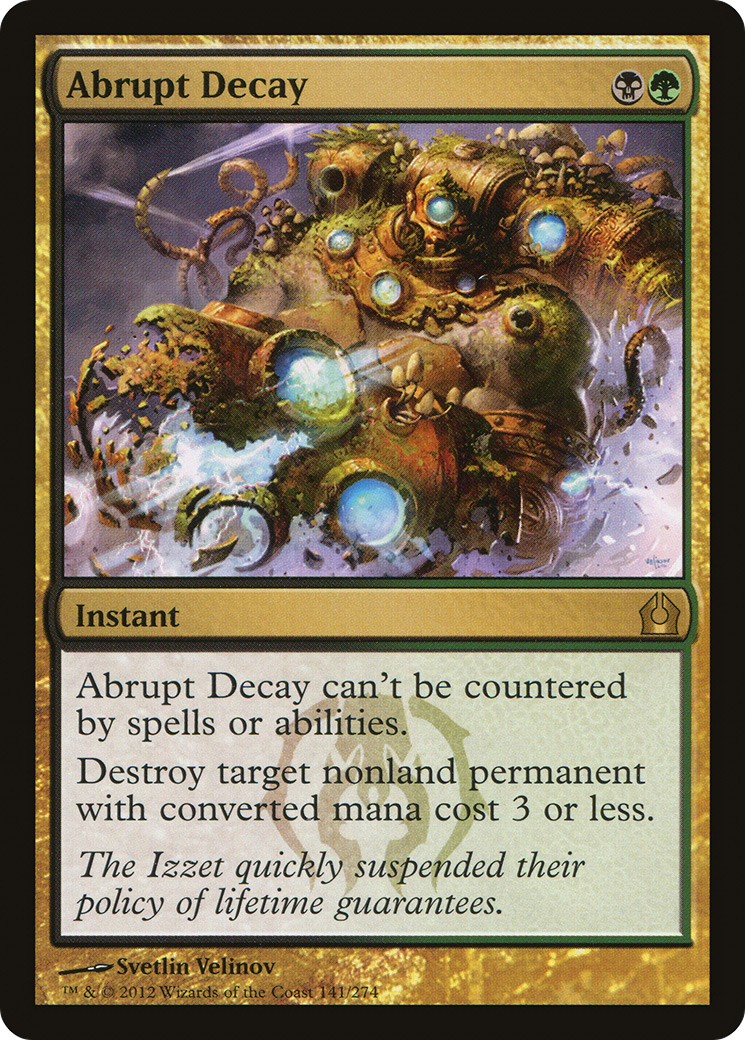 Abrupt Decay (RTR-141)  Foil