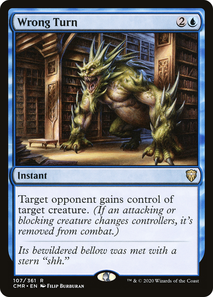 Wrong Turn (CMR-107)  Foil