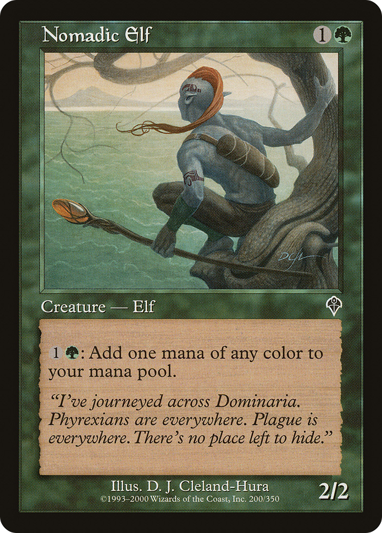 Nomadic Elf (INV-200)  Foil