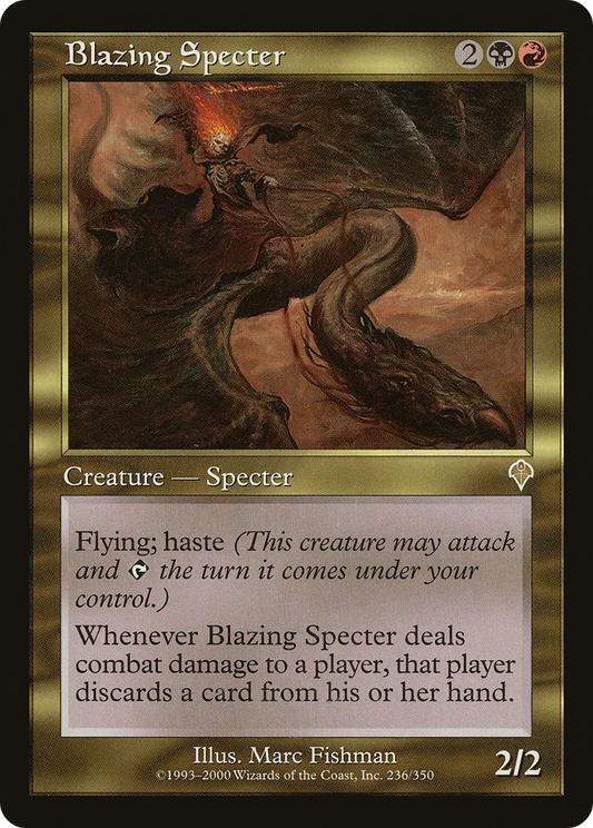 Blazing Specter (INV-236)  Foil
