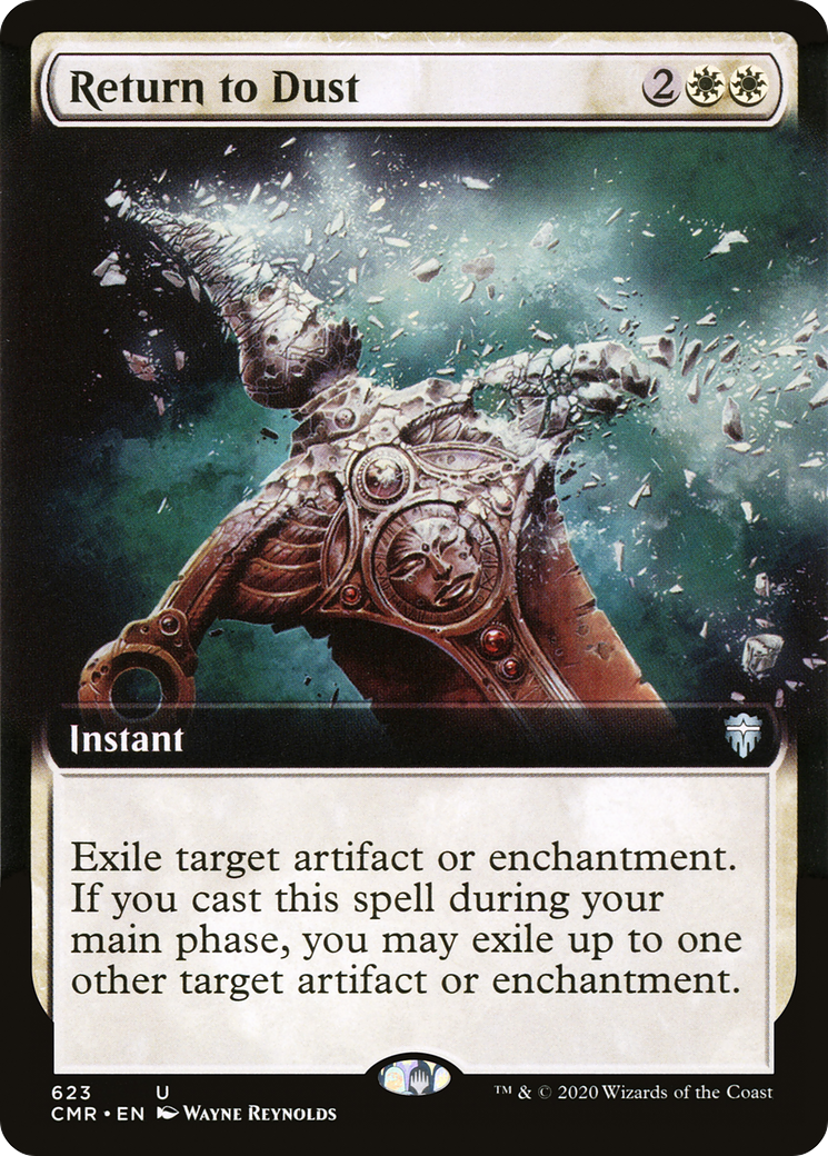 Return to Dust (Extended Art) (CMR-623)  Foil