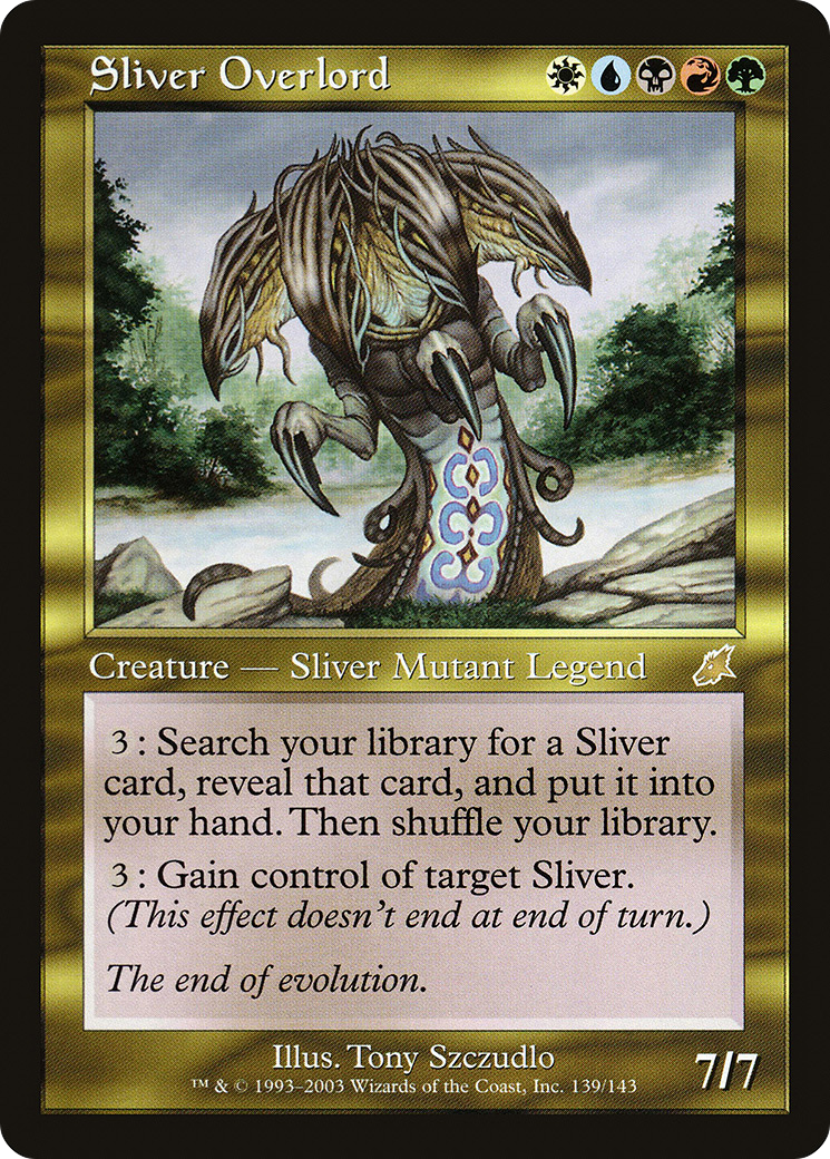 Sliver Overlord (SCG-139)  Foil