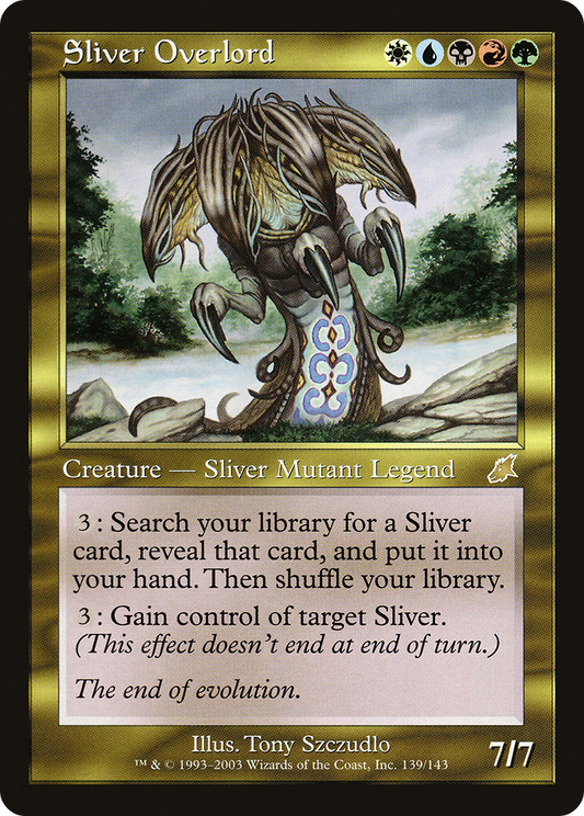 Sliver Overlord (SCG-139)  Foil
