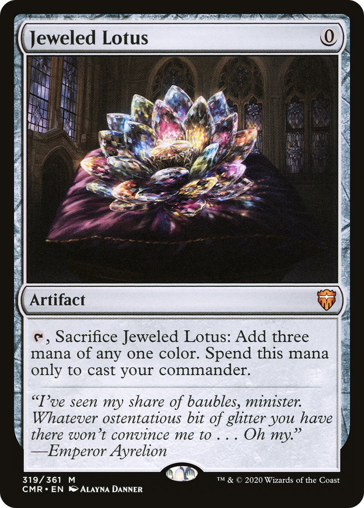 Jeweled Lotus (CMR-319)  Foil