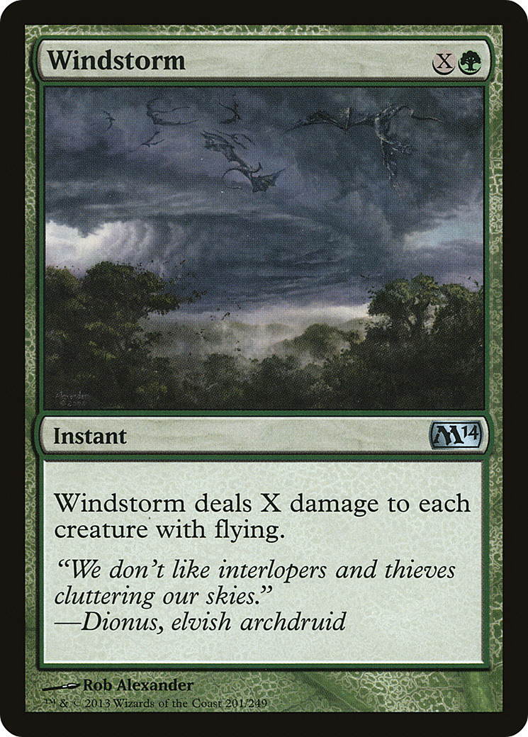 Windstorm (M14-201)  Foil