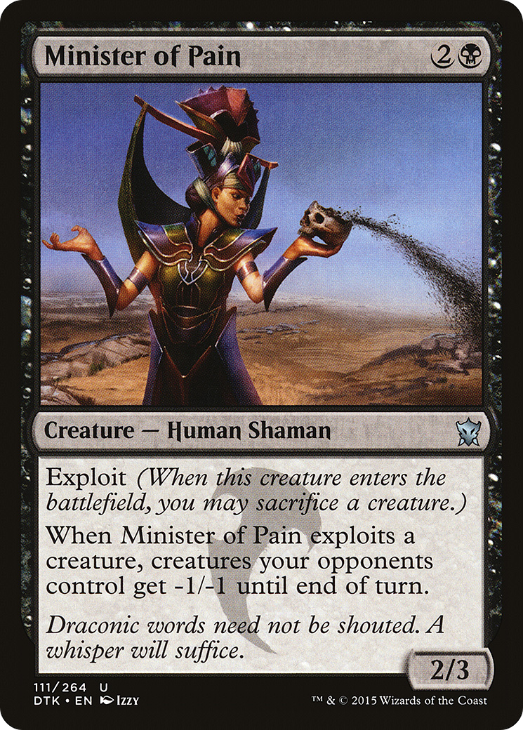 Minister of Pain (DTK-111)  Foil