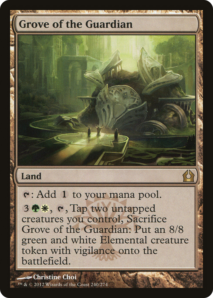 Grove of the Guardian (RTR-240)  Foil