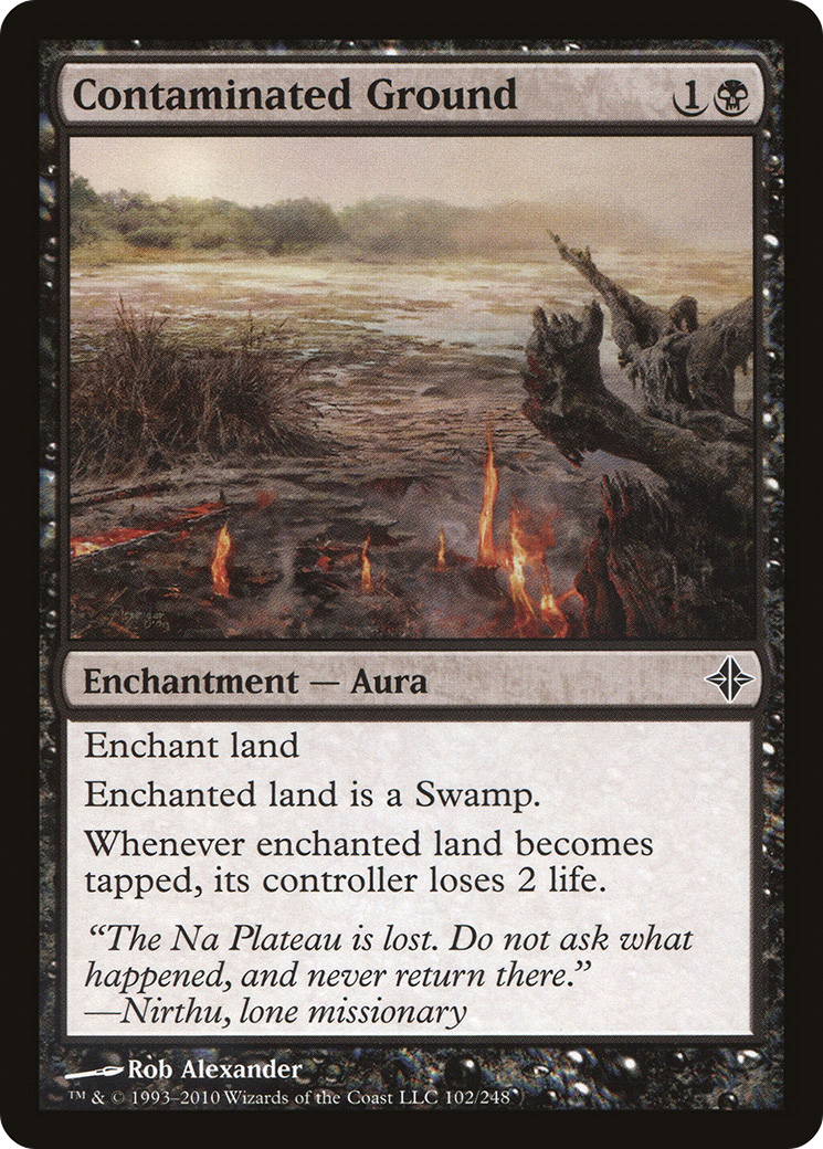 Contaminated Ground (ROE-102)  Foil