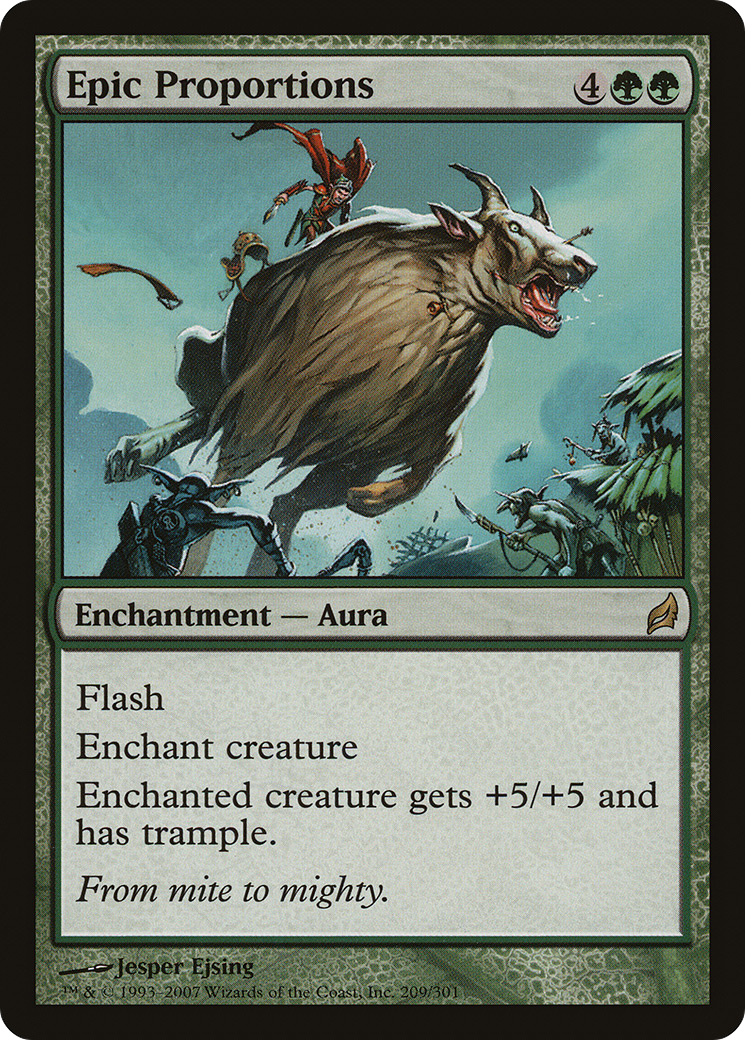 Epic Proportions (LRW-209)  Foil