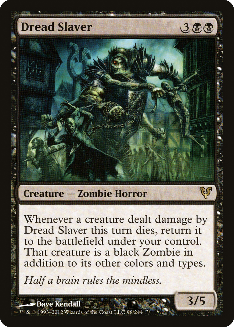 Dread Slaver (AVR-098)  Foil