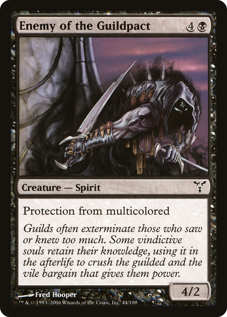 Enemy of the Guildpact (DIS-044)  Foil