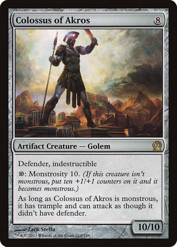 Colossus of Akros (THS-214)  Foil