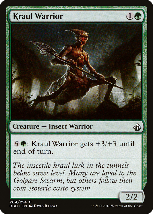 Kraul Warrior (BBD-204)  Foil