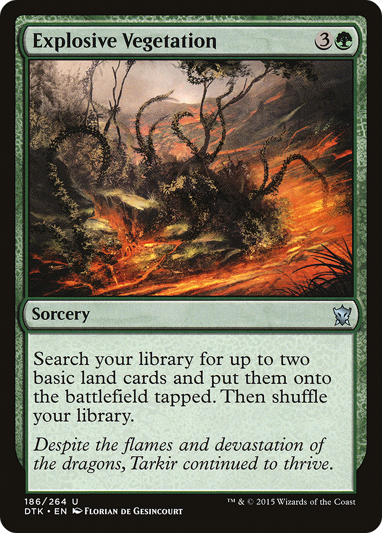 Explosive Vegetation (DTK-186)  Foil
