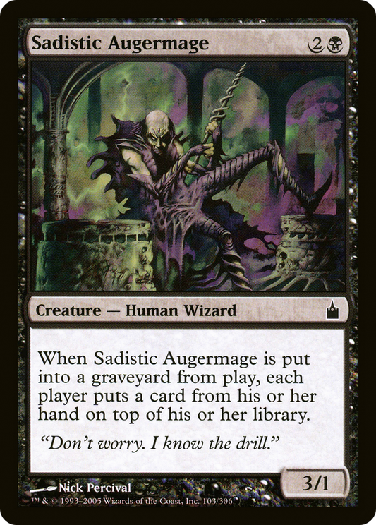 Sadistic Augermage (RAV-103)  Foil