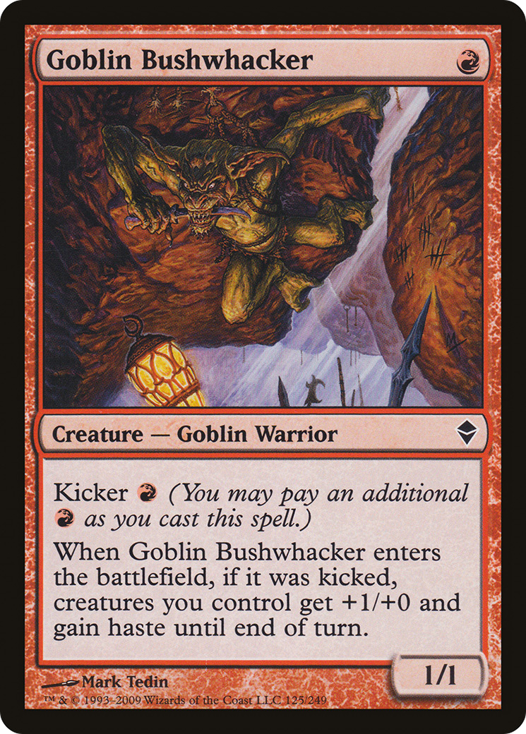 Goblin Bushwhacker (ZEN-125)  Foil
