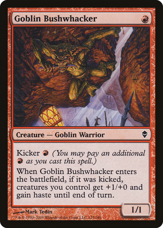 Goblin Bushwhacker (ZEN-125)  Foil
