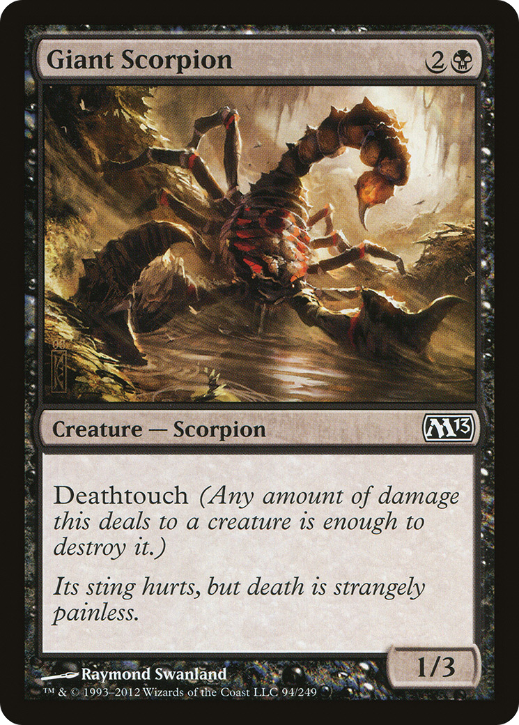 Giant Scorpion (M13-094)  Foil