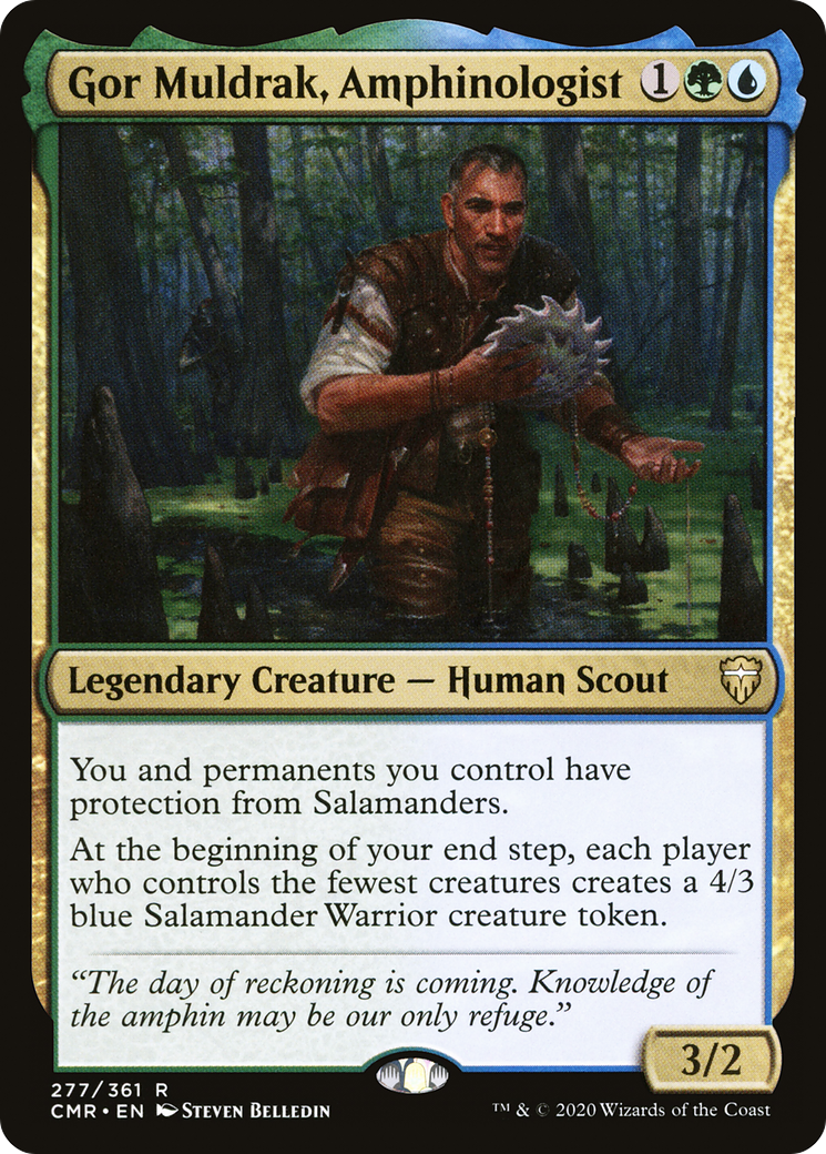 Gor Muldrak, Amphinologist (CMR-277)  Foil