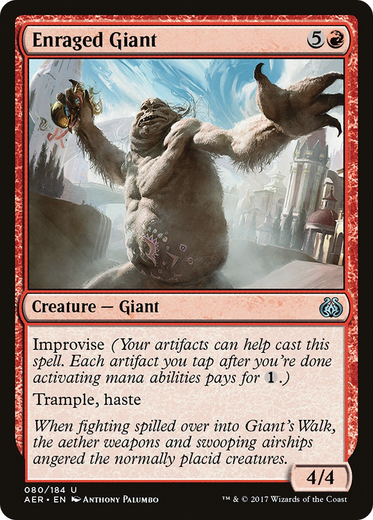 Enraged Giant (AER-080)  Foil