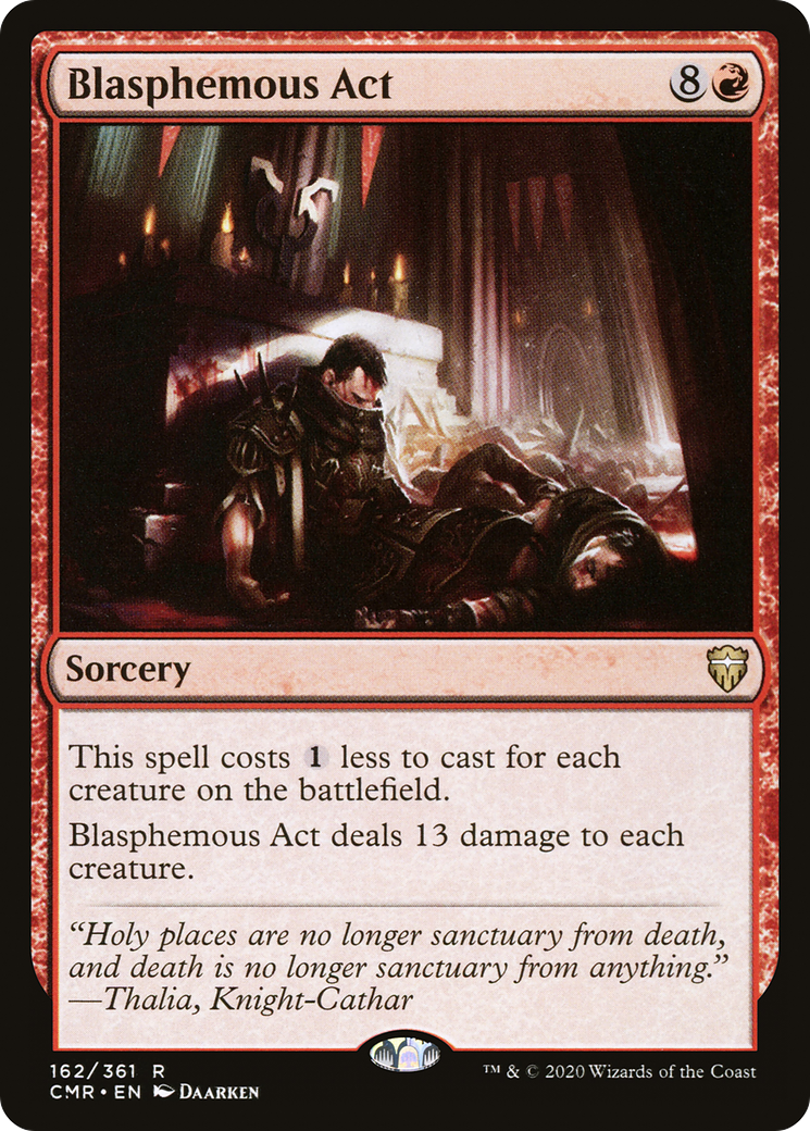 Blasphemous Act (CMR-162)  Foil