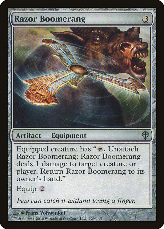 Razor Boomerang (WWK-129)  Foil