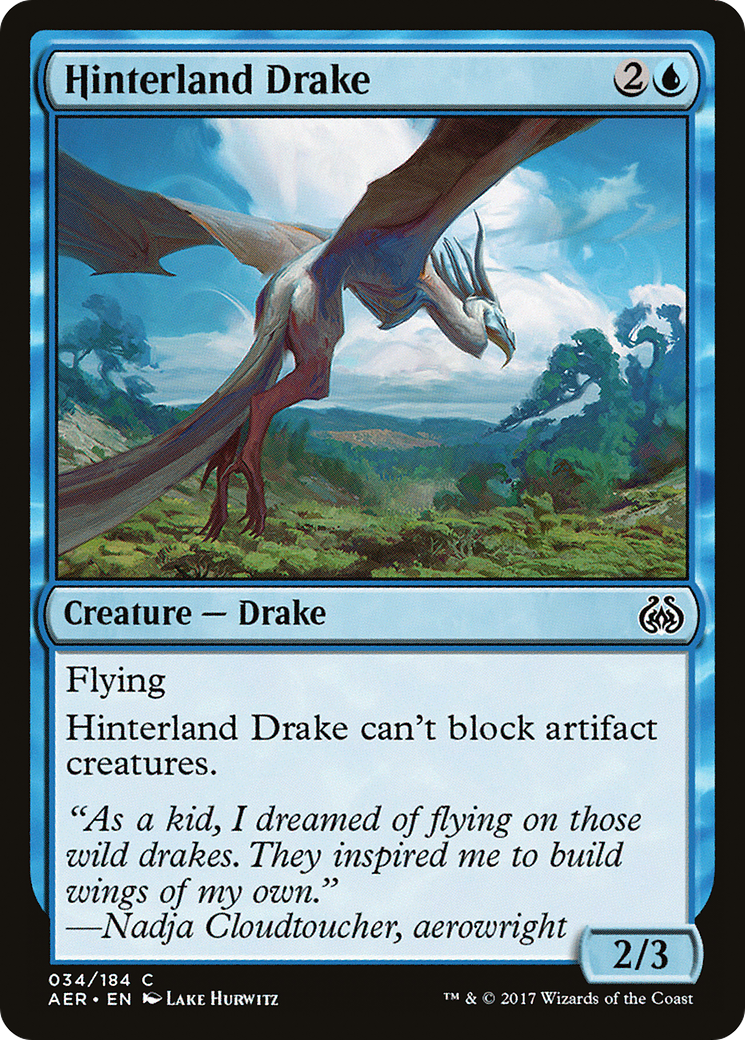 Hinterland Drake (AER-034)  Foil