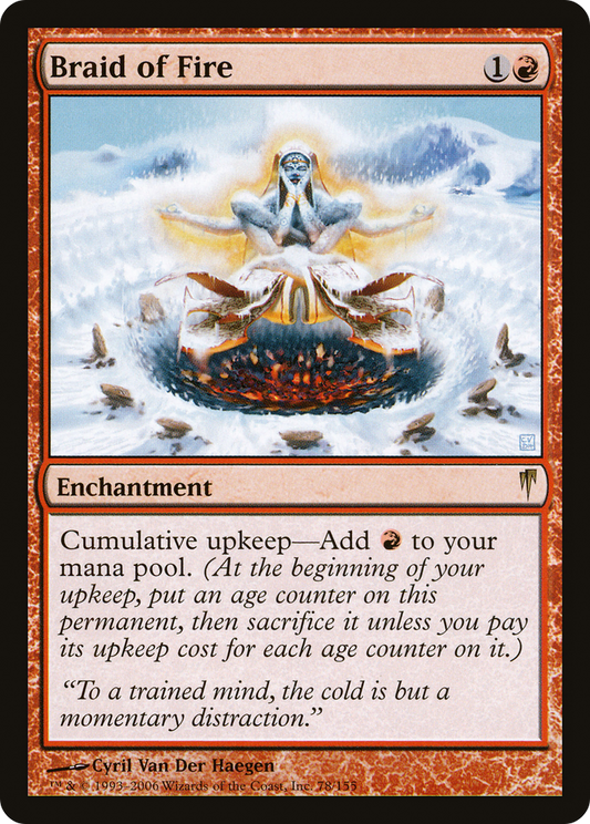 Braid of Fire (CSP-078)  Foil
