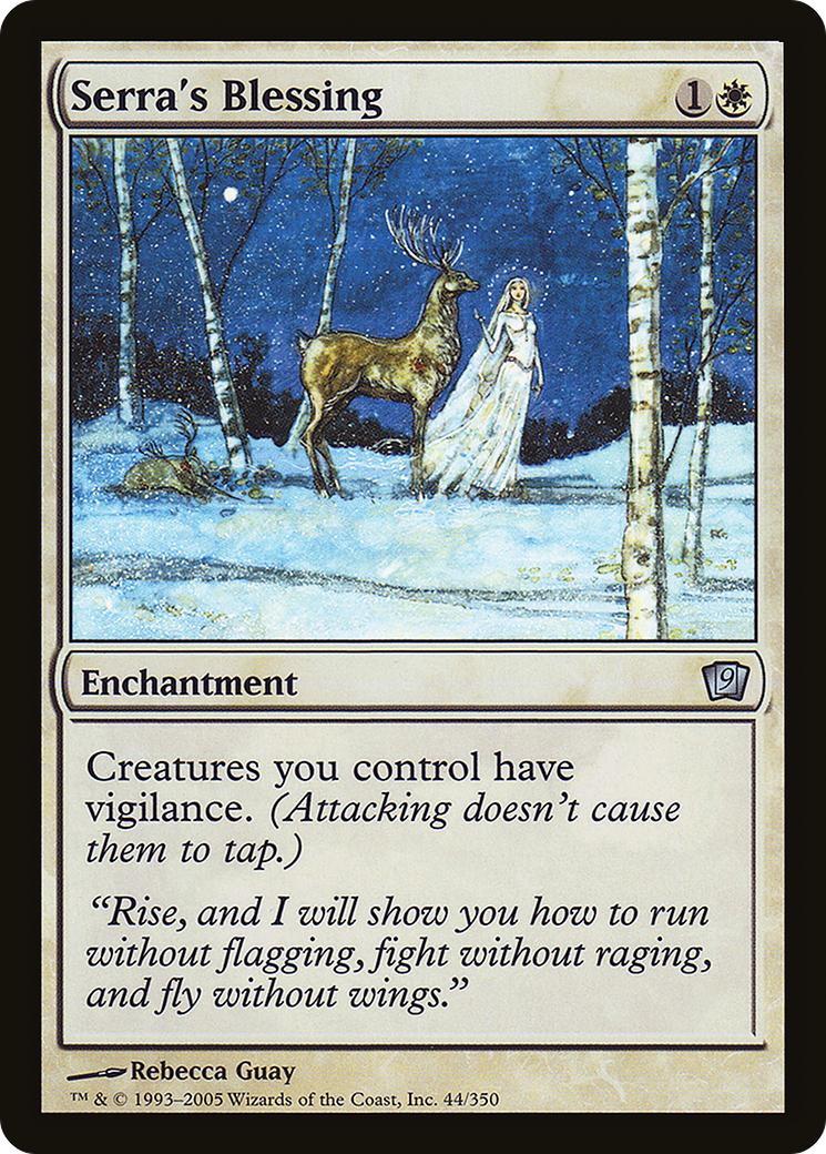 Serra's Blessing  Foil