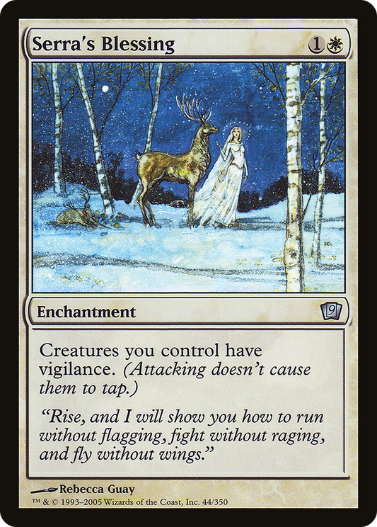 Serra's Blessing  Foil