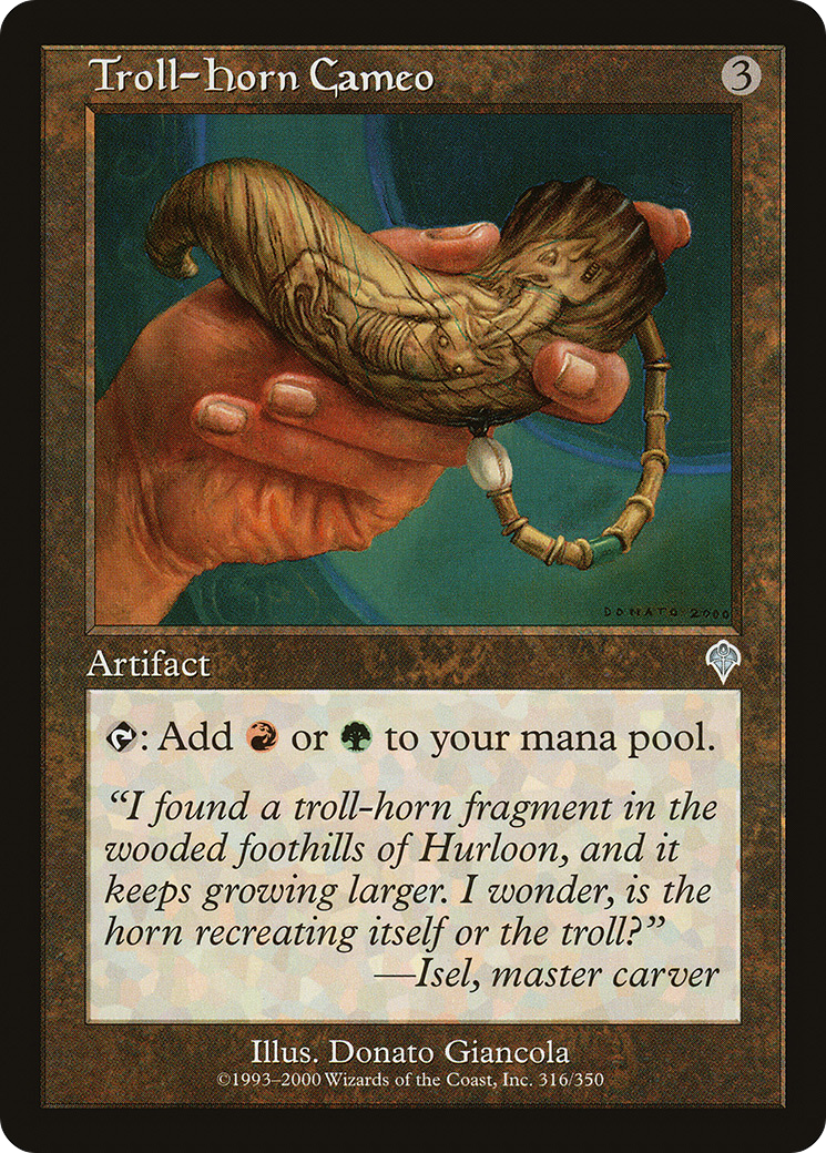 Troll-Horn Cameo (INV-316)  Foil