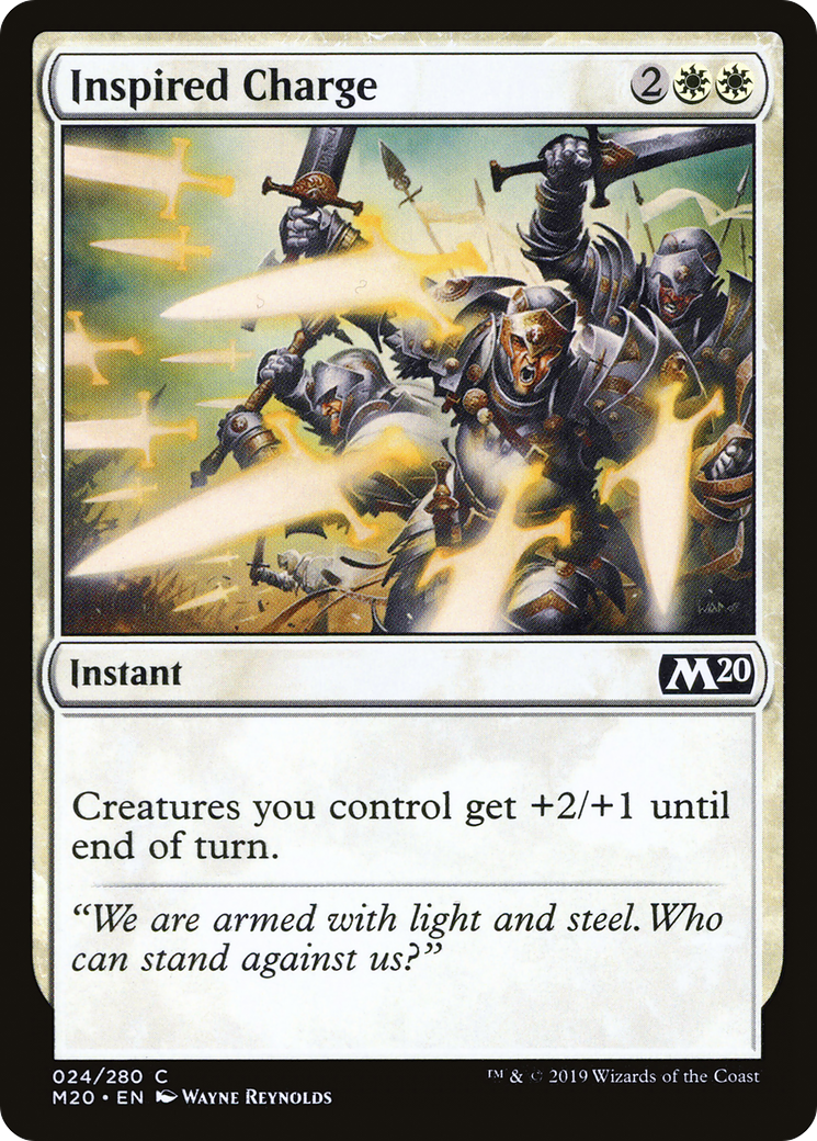 Inspired Charge (M20-024)  Foil