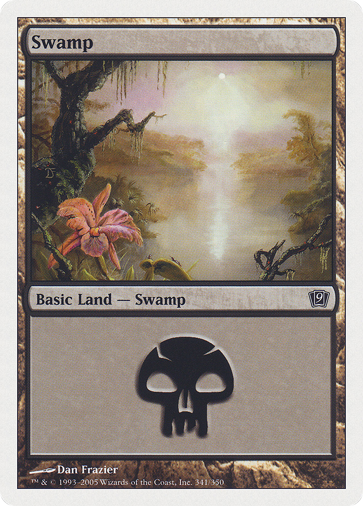 Swamp (9ED-341)  Foil